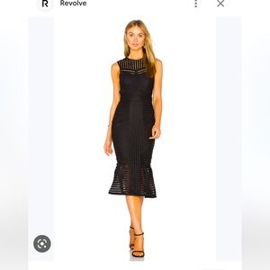 Bardot Black Jessa Dress Size Small